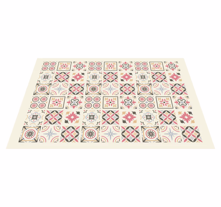 Alfombra hidráulica azulejos "Colegio Nicolle" - TenVinilo