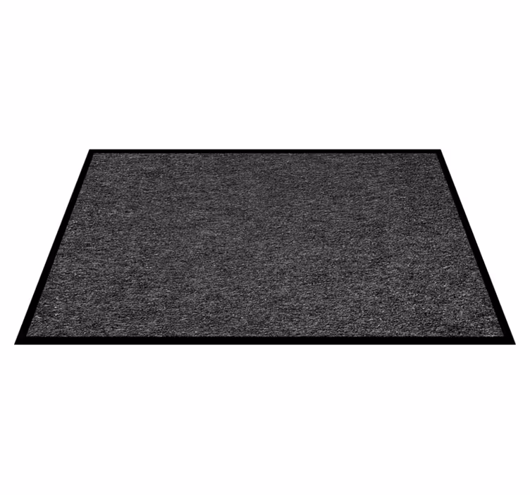 Alfombra vinílica gris oscuro texturizado - TenVinilo
