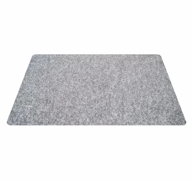Alfombra vinílica gris efecto cemento - TenVinilo