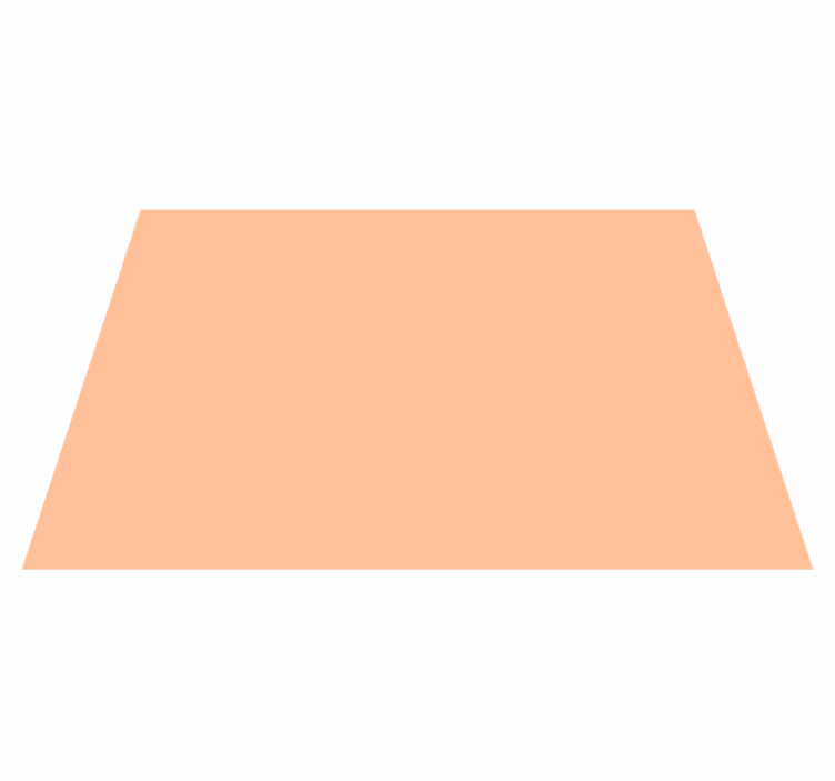 Alfombra vinilo rectangular peach fuzz - TenVinilo