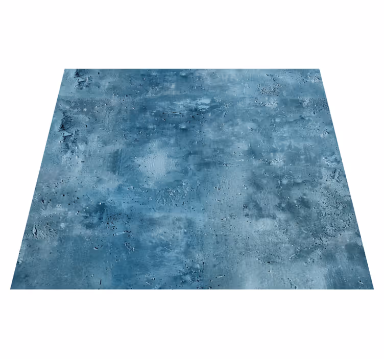 Alfombra vinilo azul diseño texturizado - TenVinilo
