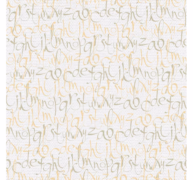 Papel pintado letras vintage urbanas - TenVinilo