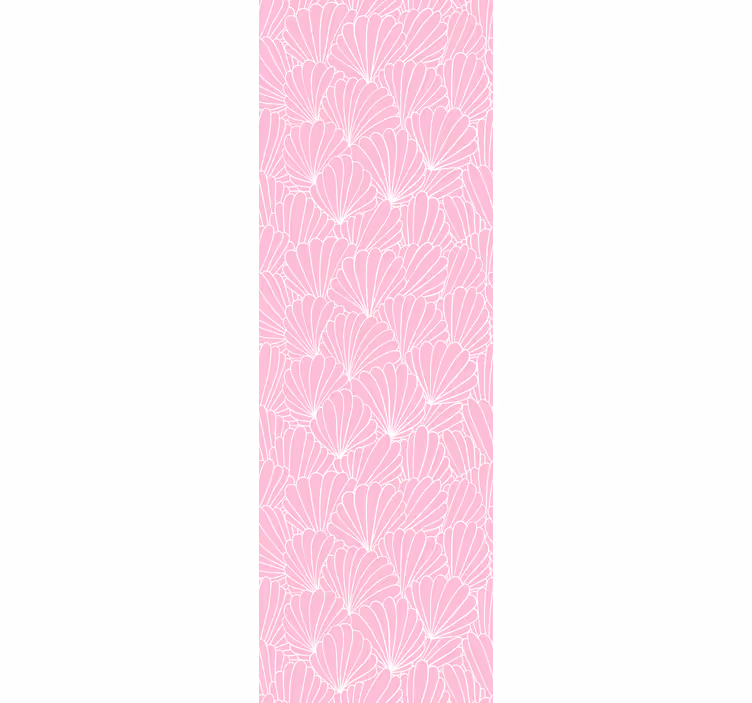 Papel pintado floral patrones de pétalos suaves - TenVinilo