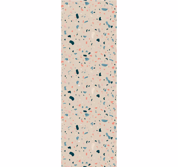Papel pintado texturas motivo de terrazo beige - TenVinilo
