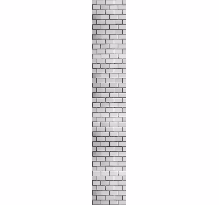 Papel pintado ladrillos motivo gris clásico - TenVinilo