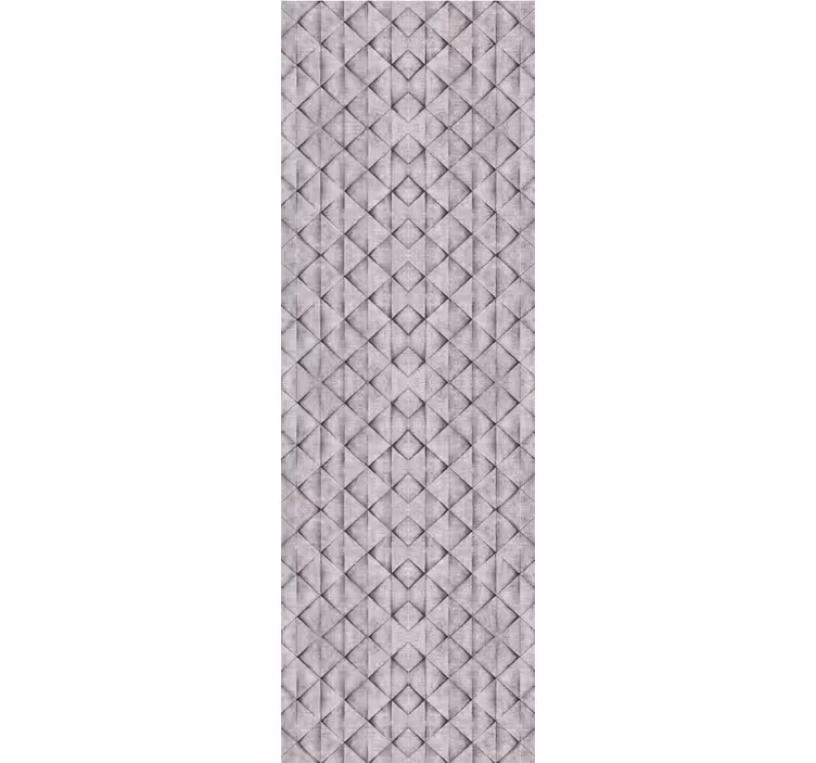Papel pintado geométrico patrón cuadrado texturizado - TenVinilo