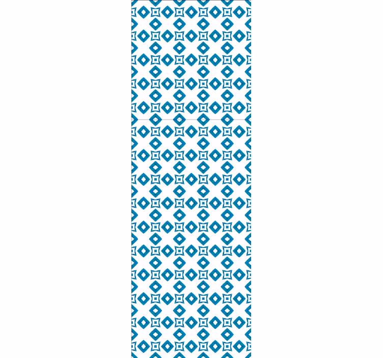 Papel pintado azulejos patrón de mosaico elegante - TenVinilo