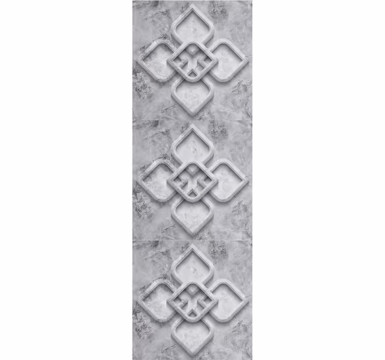 Papel pintado piedra elegante motivo geométrico - TenVinilo