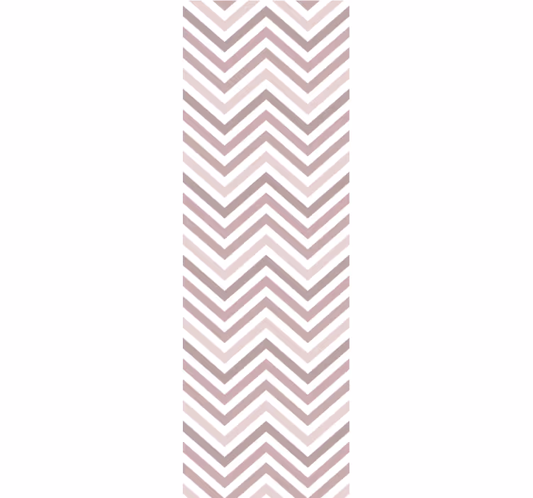 Papel pintado rayas horizontales formas de zigzag de chevron - TenVinilo