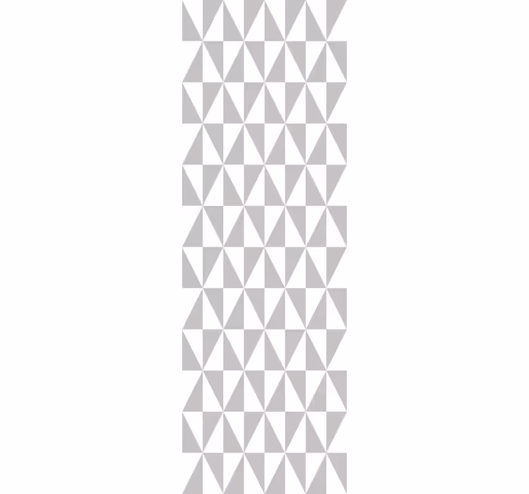 Papel pintado geométrico elegante arreglo de triángulos - TenVinilo