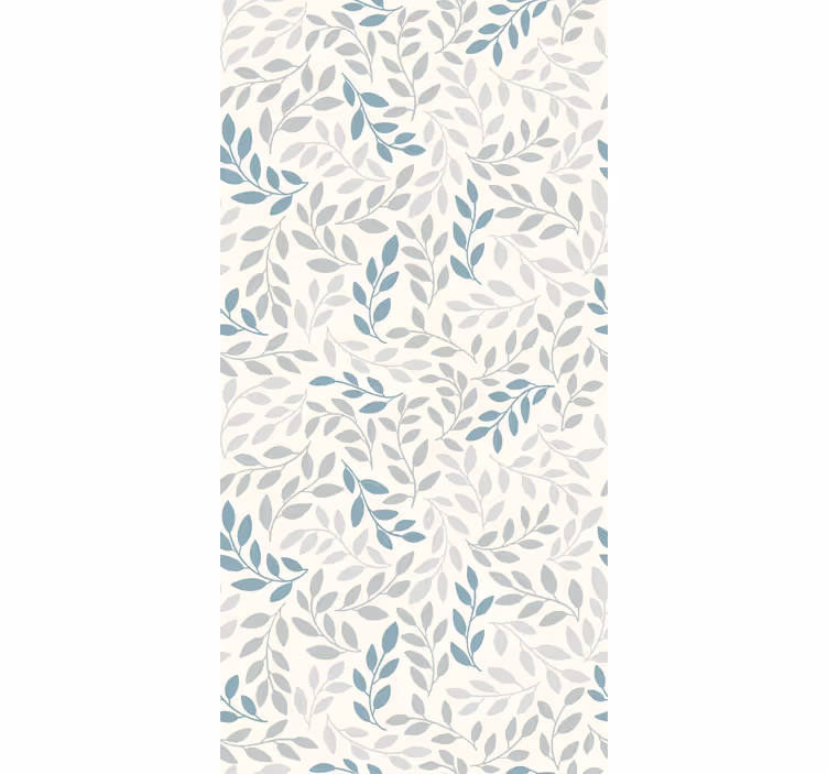 Papel pintado hojas disposición elegante de hojas - TenVinilo