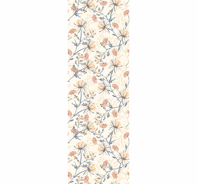 Papel pintado flores arreglo floral floreciente - TenVinilo