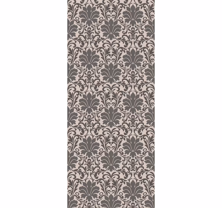 Papel pintado floral elegantes arcos florales - TenVinilo