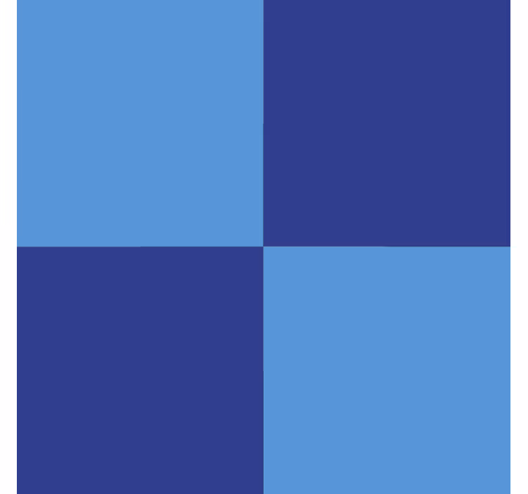 Papel pintado azulejos motivo oscuro y azul - TenVinilo