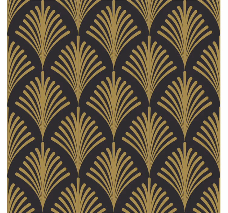 Papel pintado vintage el glamour dorado de los años 20 - TenVinilo