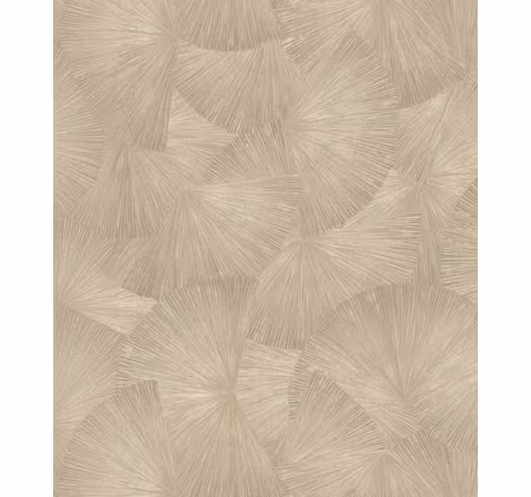 Papel pintado hojas estilo abstracto chic - TenVinilo