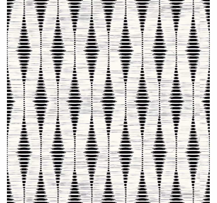 Papel pintado rabaul ikat negro - TenVinilo