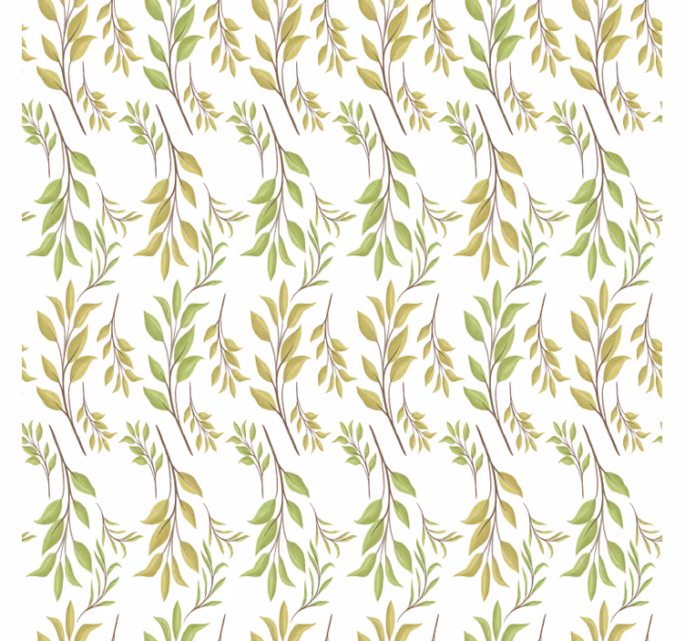 Papel pintado naturaleza motivo verde frondoso - TenVinilo