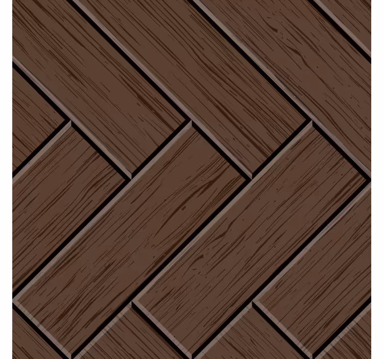 Papel pintado ornamental adhesivo de suelo zig zag - TenVinilo