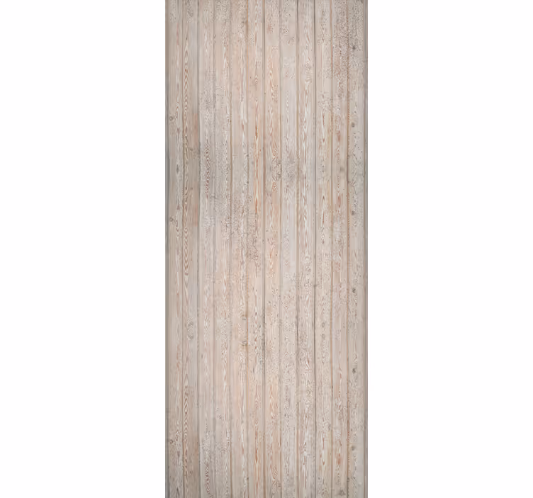 Papel pintado ornamental tablones horizontales marrones claros - TenVinilo