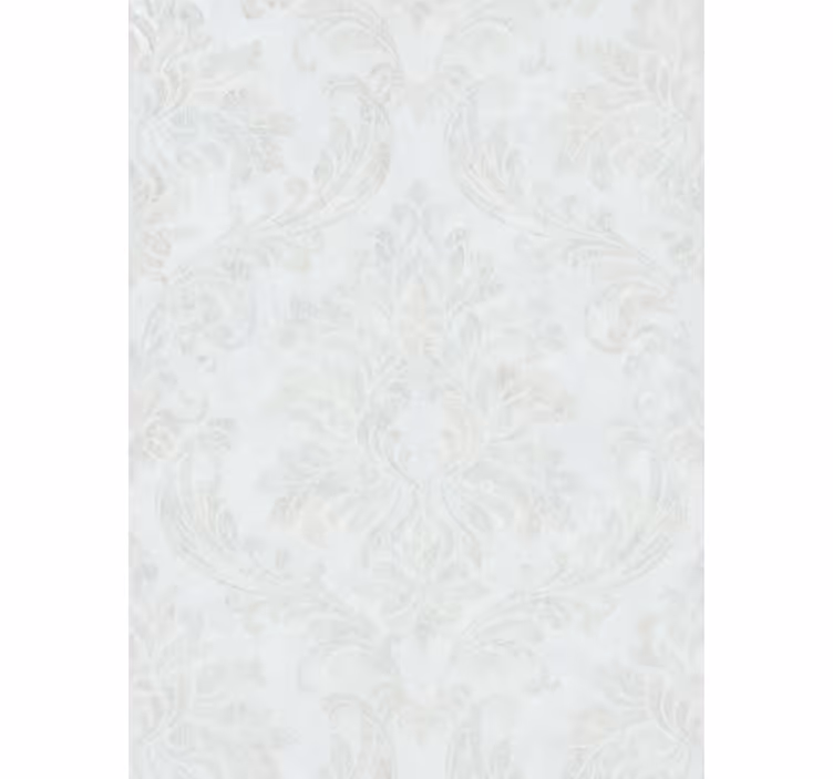 Papel pintado salón patrón floral damasco - TenVinilo