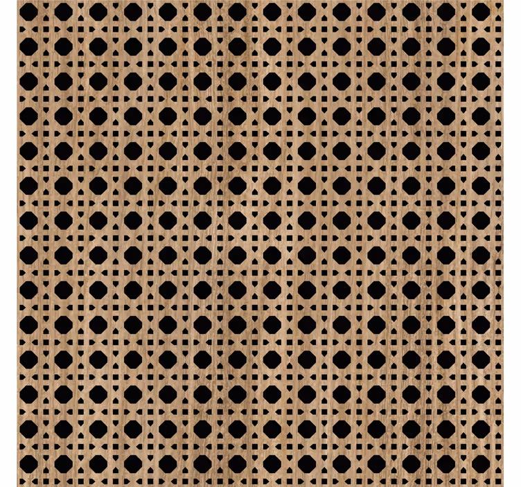 Papel pintado dormitorio cañamazo marrón - TenVinilo