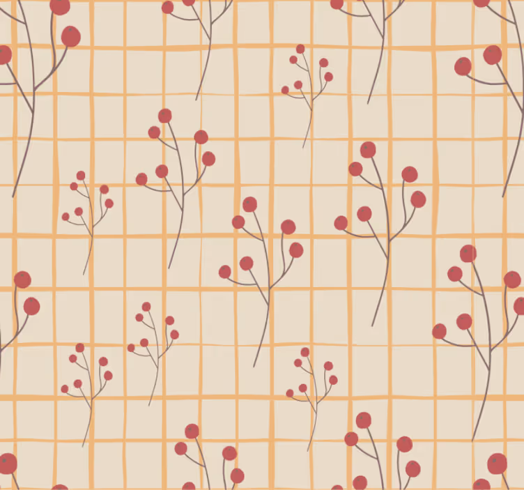 Papel pintado dormitorio diseño floral - TenVinilo