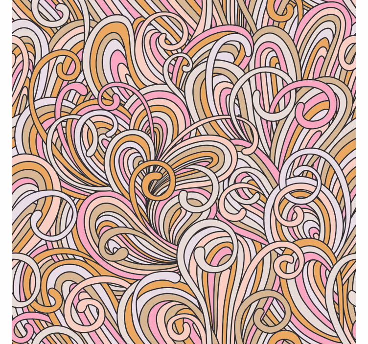 Papel pintado dormitorio kallax abstracto - TenVinilo