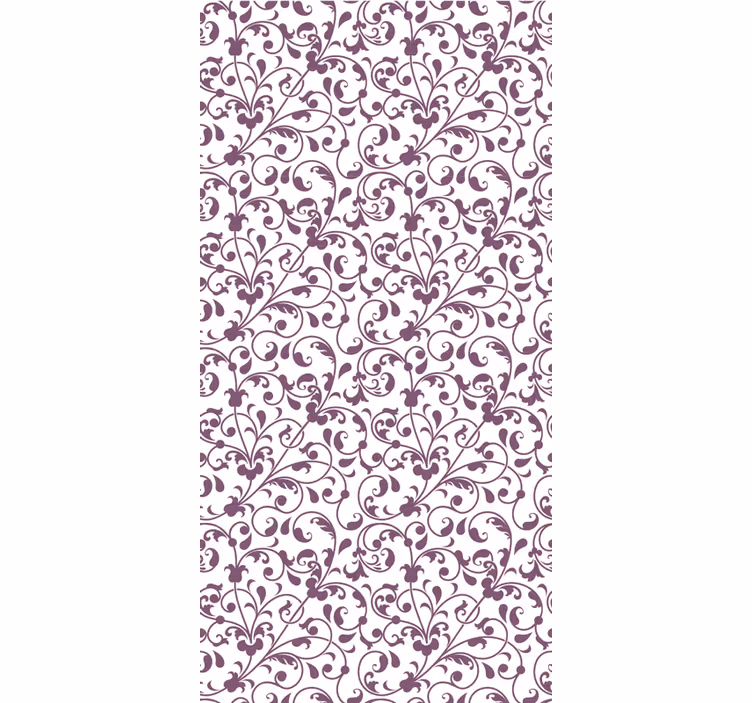 Papel pintado salón ornamentas hoja paisley - TenVinilo