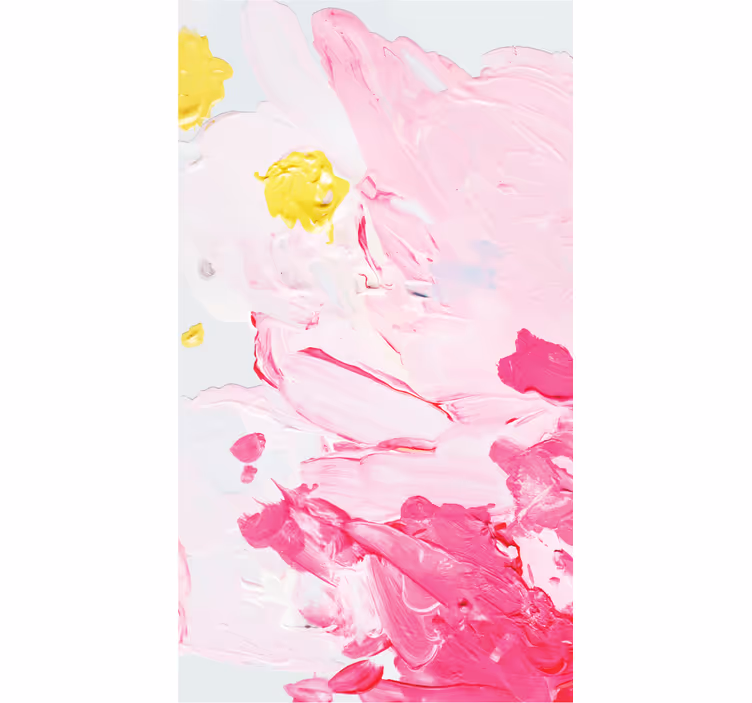 Papel pintado ornamental trazos de acrílico coloridos - TenVinilo