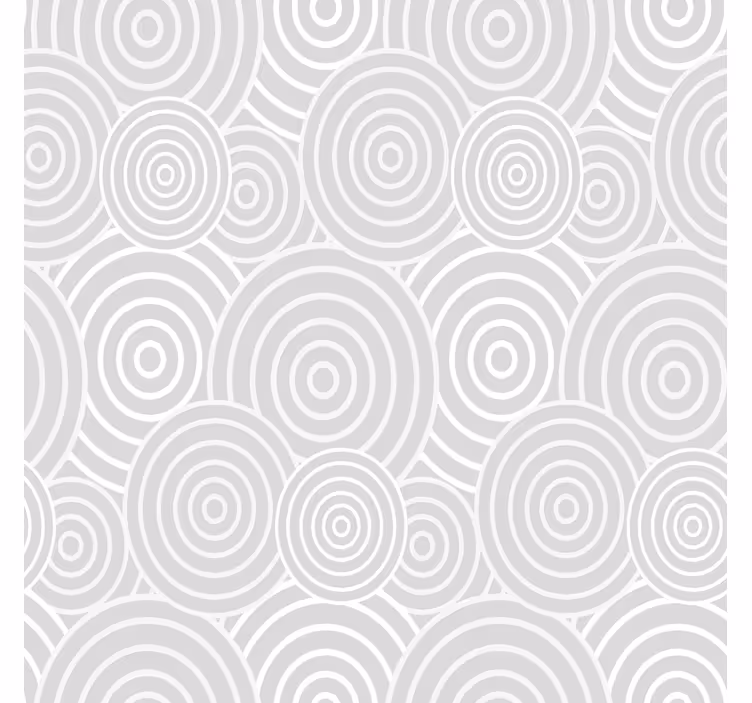 Papel pintado dormitorio patrón de líneas circulares - TenVinilo
