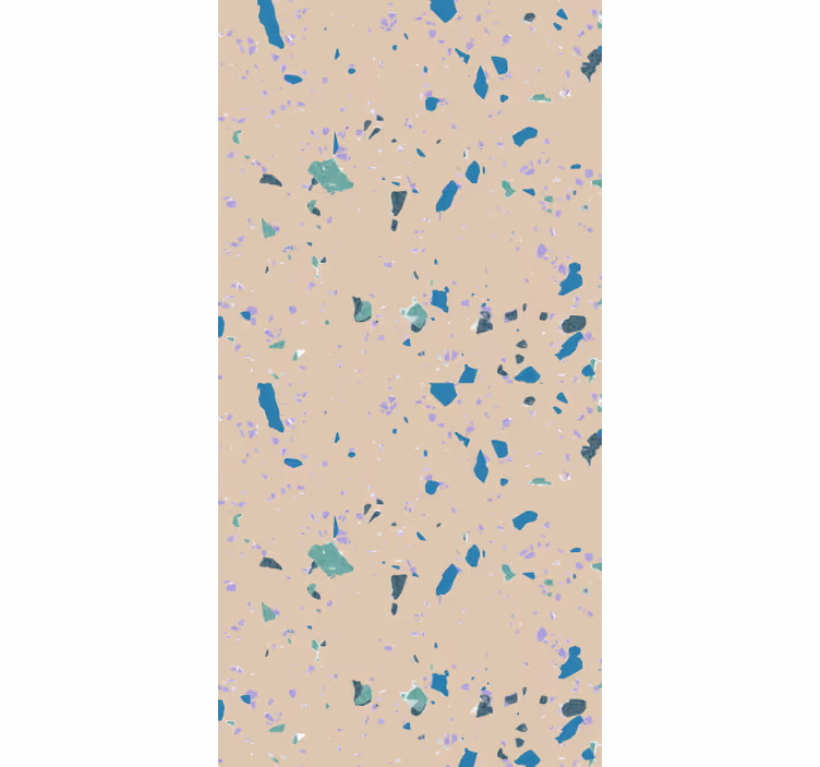 Papel pintado dormitorio componente geométrico abstracto - TenVinilo