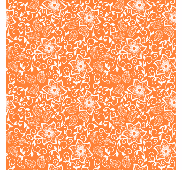 Papel pintado dormitorio motivo floral en capas - TenVinilo