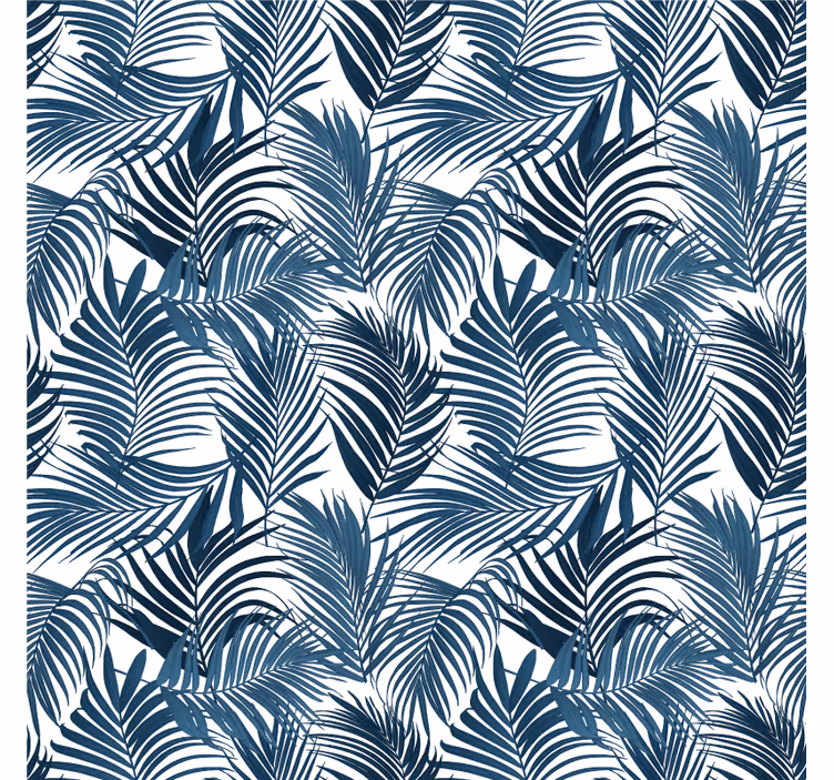 Papel pintado dormitorio hojas tropicales - TenVinilo