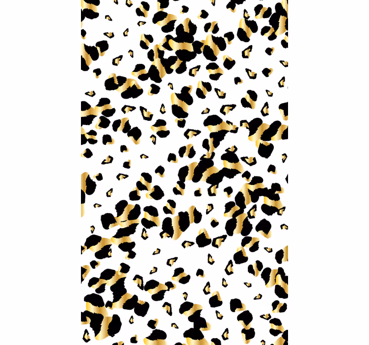 Papel pintado animal diseño de piel de leopardo - TenVinilo