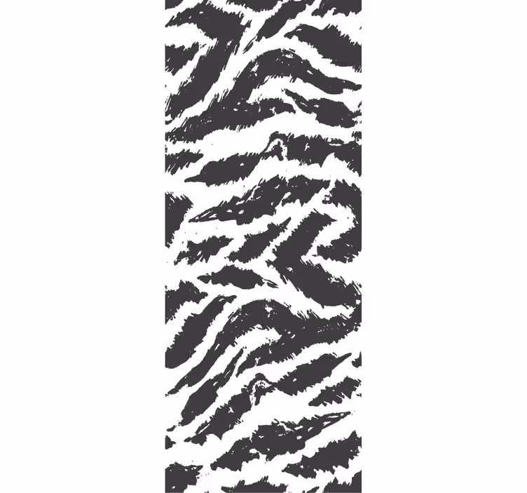 Papel pintado animal rayas de cebra - TenVinilo