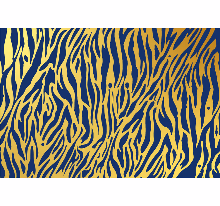 Papel pintado animal concepto rayas de cebra - TenVinilo