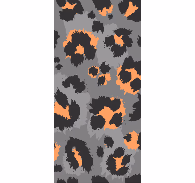 Papel pintado animal patrón de guepardo audaz - TenVinilo