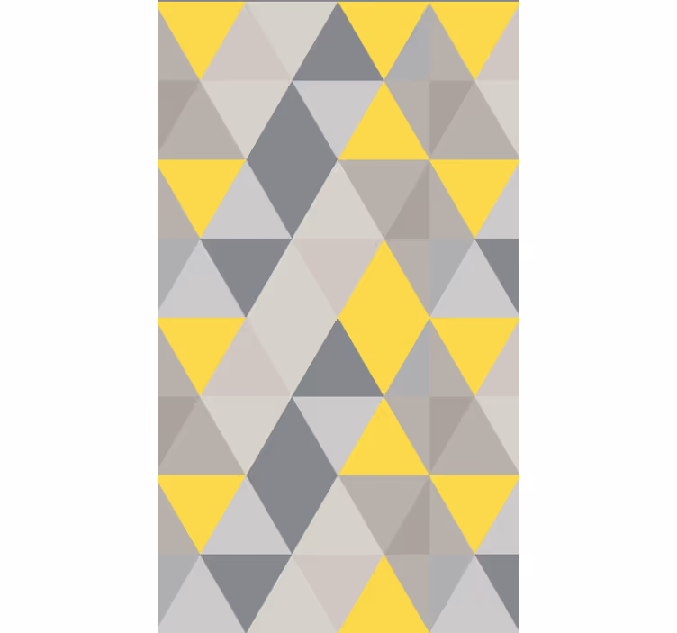 Papel pintado oficina triángulos pantone - TenVinilo