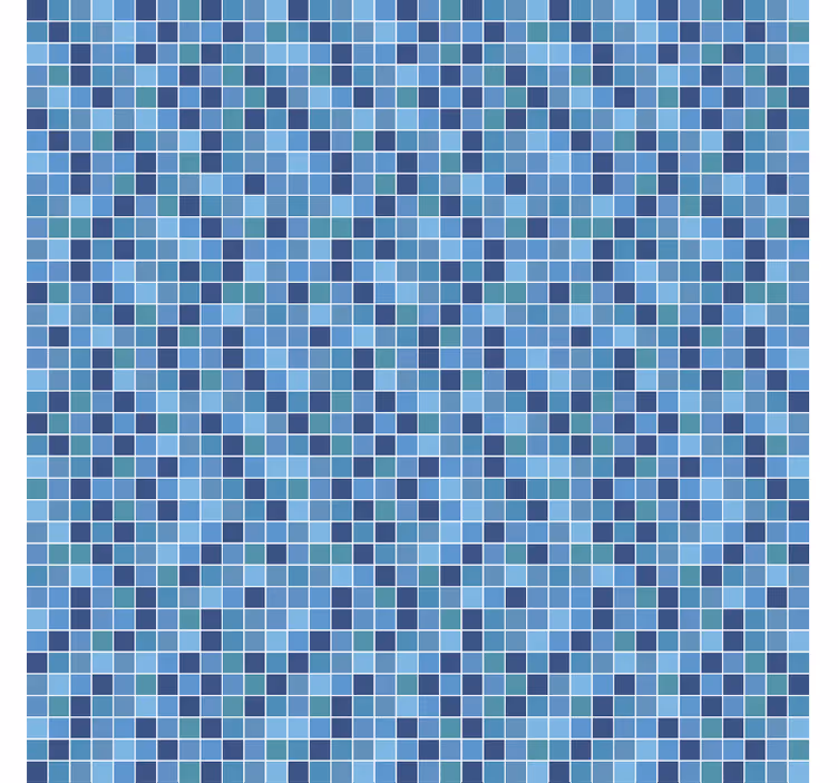Papel pintado oficina mosaico geométrico textil - TenVinilo