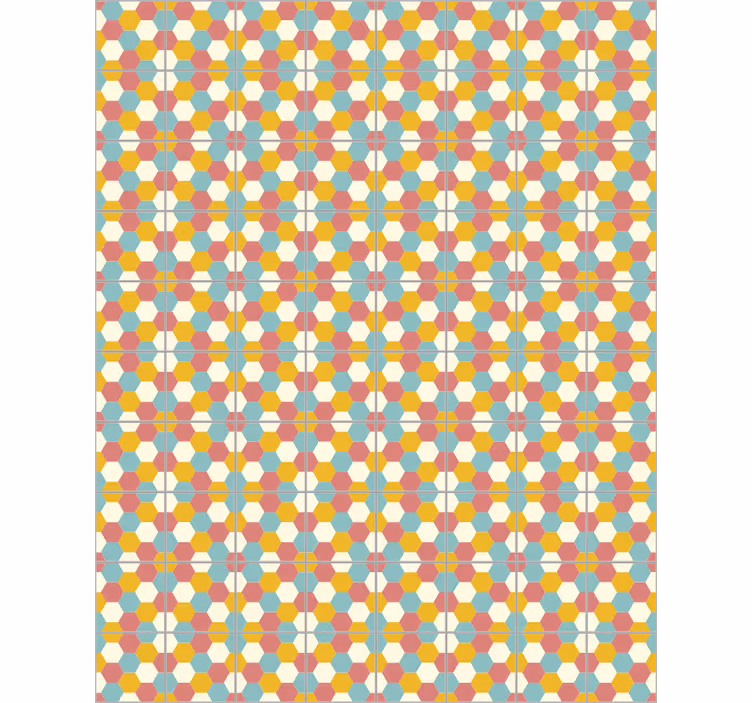 Papel pintado oficina diseño geométrico - TenVinilo