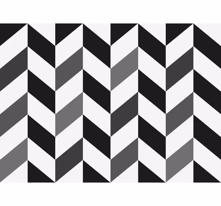 Papel pintado oficina chevron contrast - TenVinilo