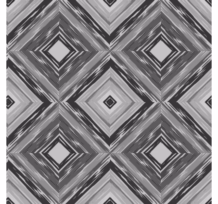 Papel pintado geométrico ilusión de diamante - TenVinilo