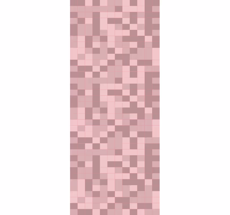 Papel pintado geométrico camuflaje pixelado - TenVinilo