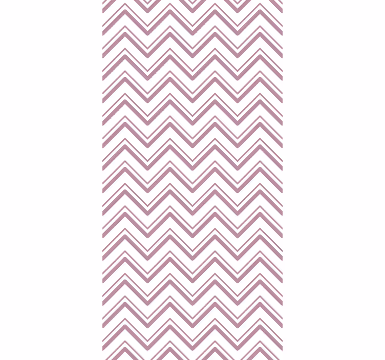 Papel pintado geométrico chevron zigzag concepto - TenVinilo