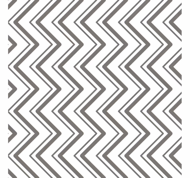 Papel pintado geométrico estilo chevron - TenVinilo