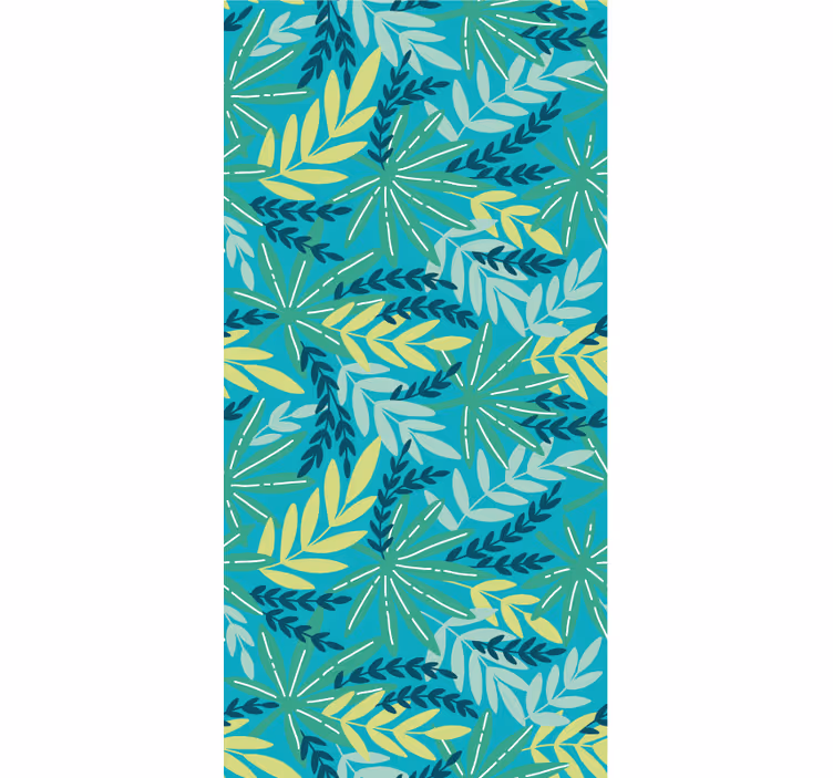Papel pintado naturaleza paleta tropical frondosa - TenVinilo