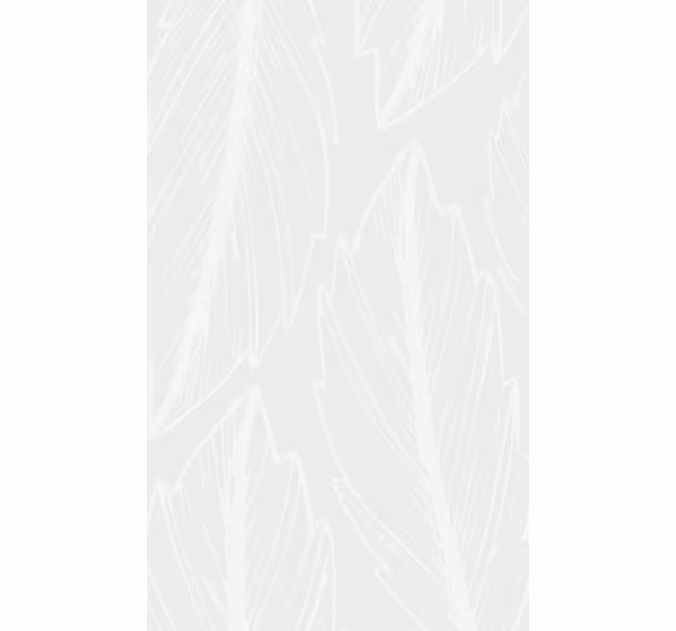 Papel pintado naturaleza patrón de huellas de plumas - TenVinilo