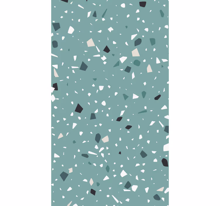 Papel pintado texturas aquamarina terrazzo - TenVinilo