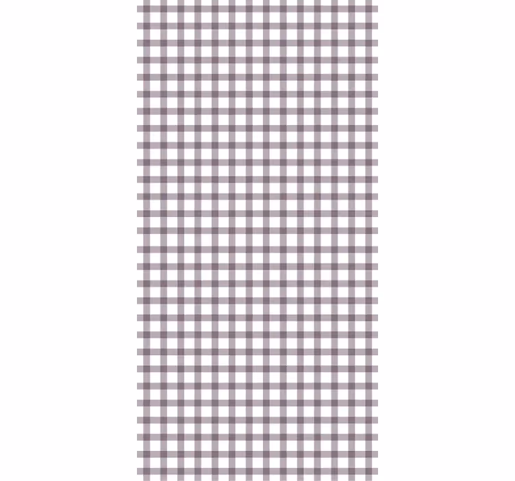 Papel pintado texturas gingham lila - TenVinilo
